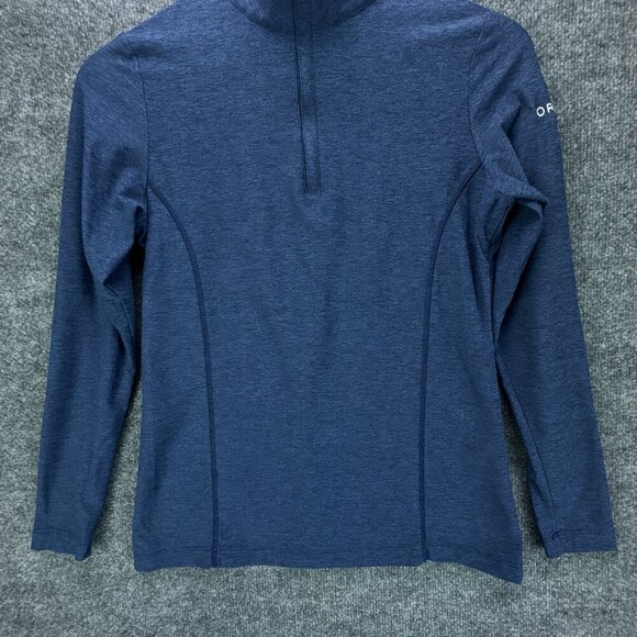 Peter Millar Top Womens Small Blue 1/4 Zip Pullover Golf‎ Korn Ferry Tour - Picture 3 of 15